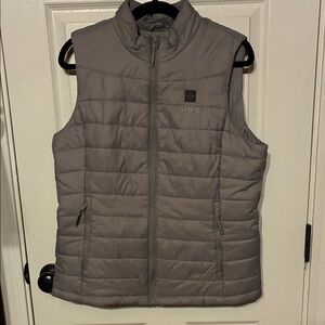 Ororo Heated Women’s Medium Gray Puffer Vest
